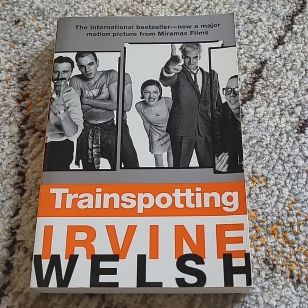 VTG Trainspotting Irvin Welsh Paperback Book